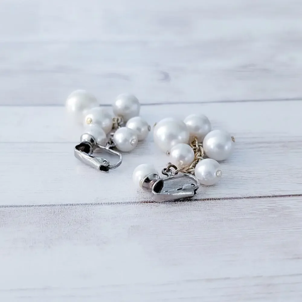 Vintage clip earrings